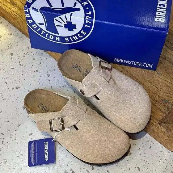 Birkenstock Boston Suede Clogs Slides(Top quality)