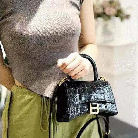 Balenciaga large capacity travel bag letter tooth travel bag shoulder bag